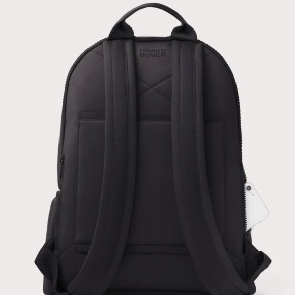 Dagne Dover Dakota Neoprene Backpack in Onyx - L main image 13